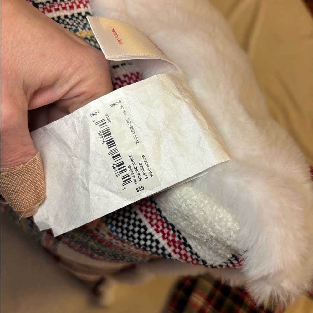 North Pole Trading Company Chenelle Throw Blanket and Matching Pillow NWT - Picture 8 of 8